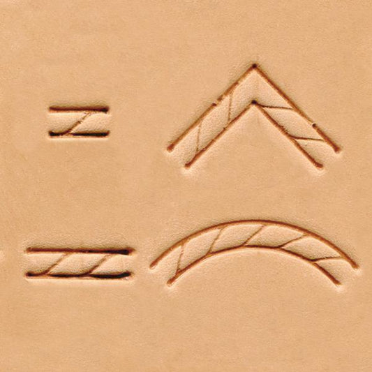 IVAN Rope Border Stamp Set Large / Mollies New Zealand