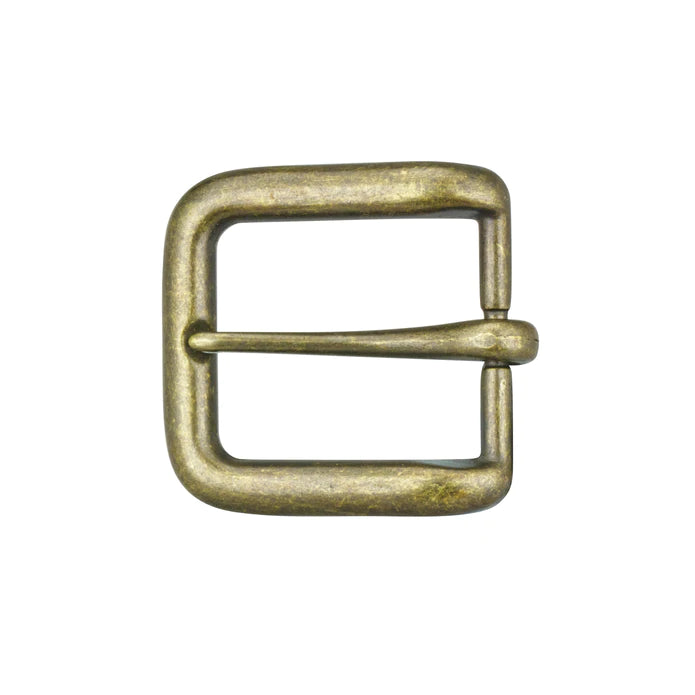 IVAN Wave Prong End Bar Buckle Antique Brass 32mm (1-1 4") / Mollies New Zealand