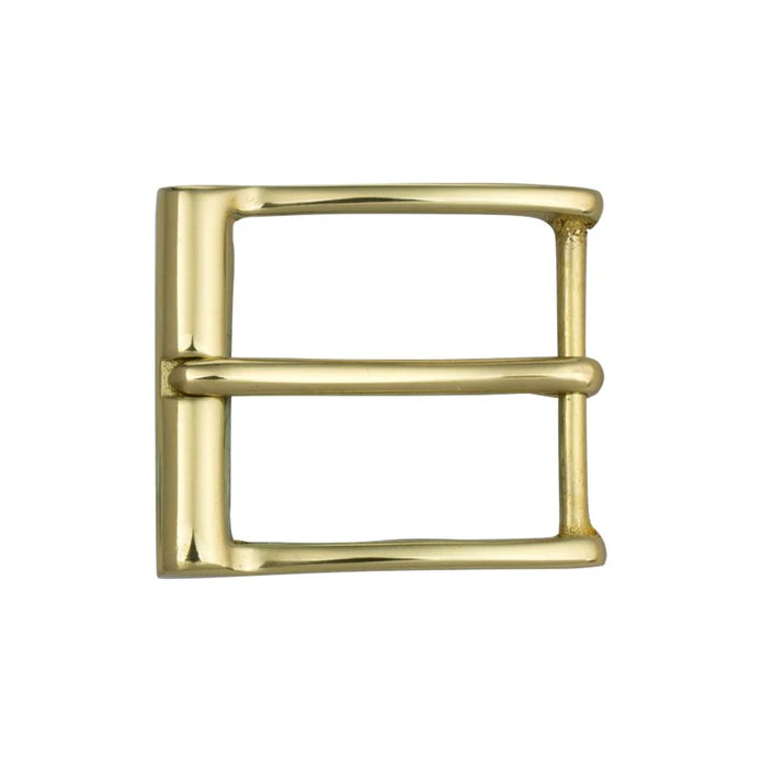 IVAN Empire End Bar Belt Buckles Solid Brass 32mm (1-1 4") / Mollies New Zealand