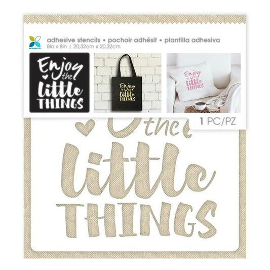 MOMENTA Adhesive Stencil Little Things | Mollies Make And Create NZ