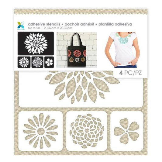 MOMENTA Adhesive Stencil Floral / Mollies New Zealand