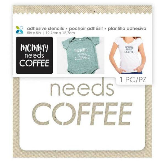 MOMENTA Adhesive Stencil Mummy / Mollies New Zealand