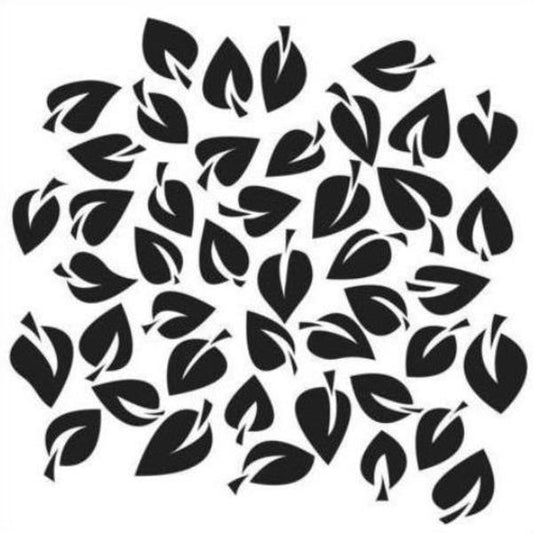 TCW Stencil Dancing Leaves / Mollies New Zealand