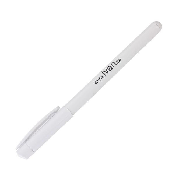 IVAN Leather Marker Pen Silver / Mollies New Zealand