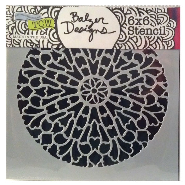 TCW Stencil Spring Medallion / Mollies New Zealand