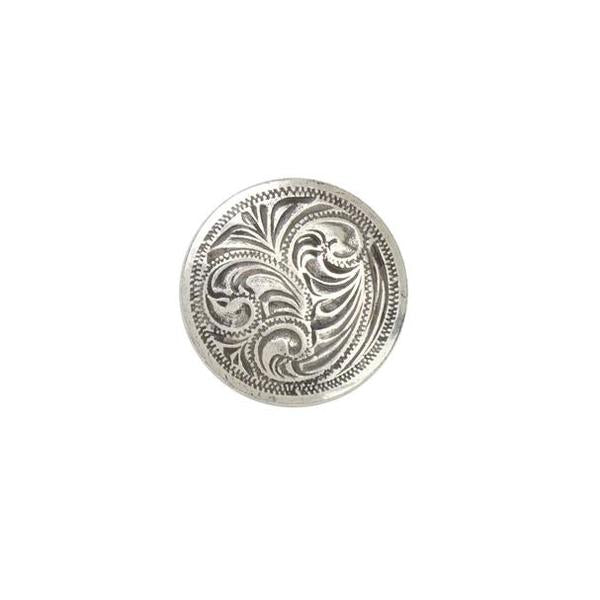 IVAN Laramie Concho Antique Silver 25mm (1") / Mollies New Zealand