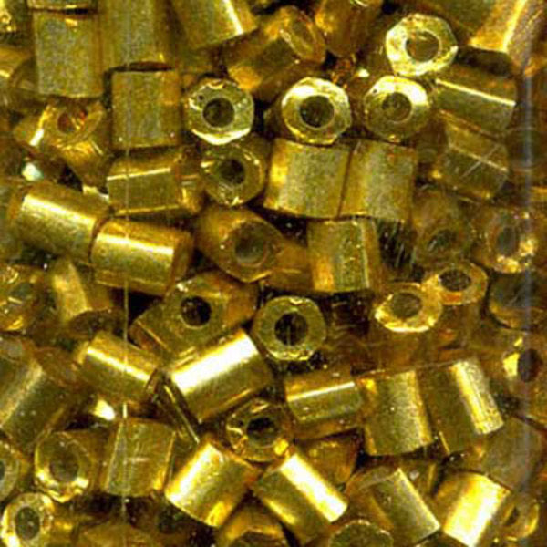 SULLIVANS Bugle Beads Gold 22gm 2.5mm / Mollies New Zealand