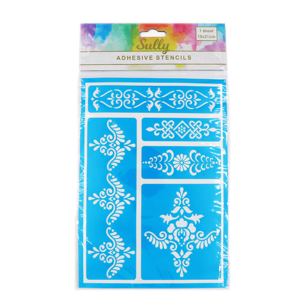 SULLY Stencil Adhesive Borders | Mollies Make And Create NZ