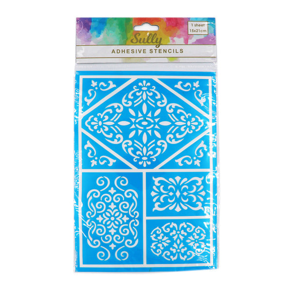 SULLY Stencil Adhesive Patterns | Mollies Make And Create NZ