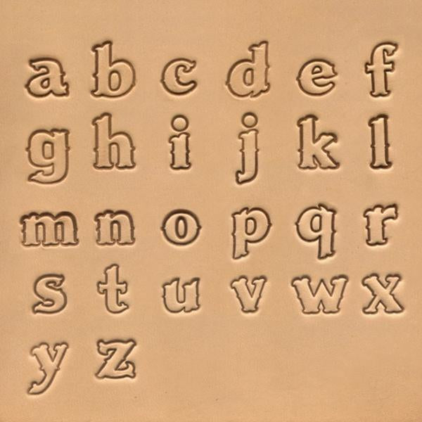 IVAN Lowercase Alphabet Stamp Set 19mm / Mollies New Zealand