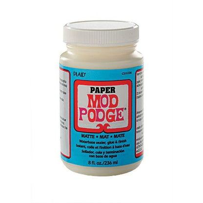 MOD PODGE Paper Matte 236ml (8oz) / Mollies New Zealand