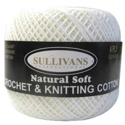 SULLIVANS Crochet & Knitting Cotton | Mollies Make And Create NZ
