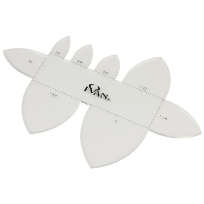 IVAN Pointed Multi-Strap End Template / Mollies New Zealand