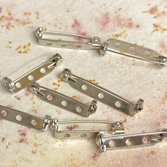 SULLIVANS Brooch Back Silver / Mollies New Zealand