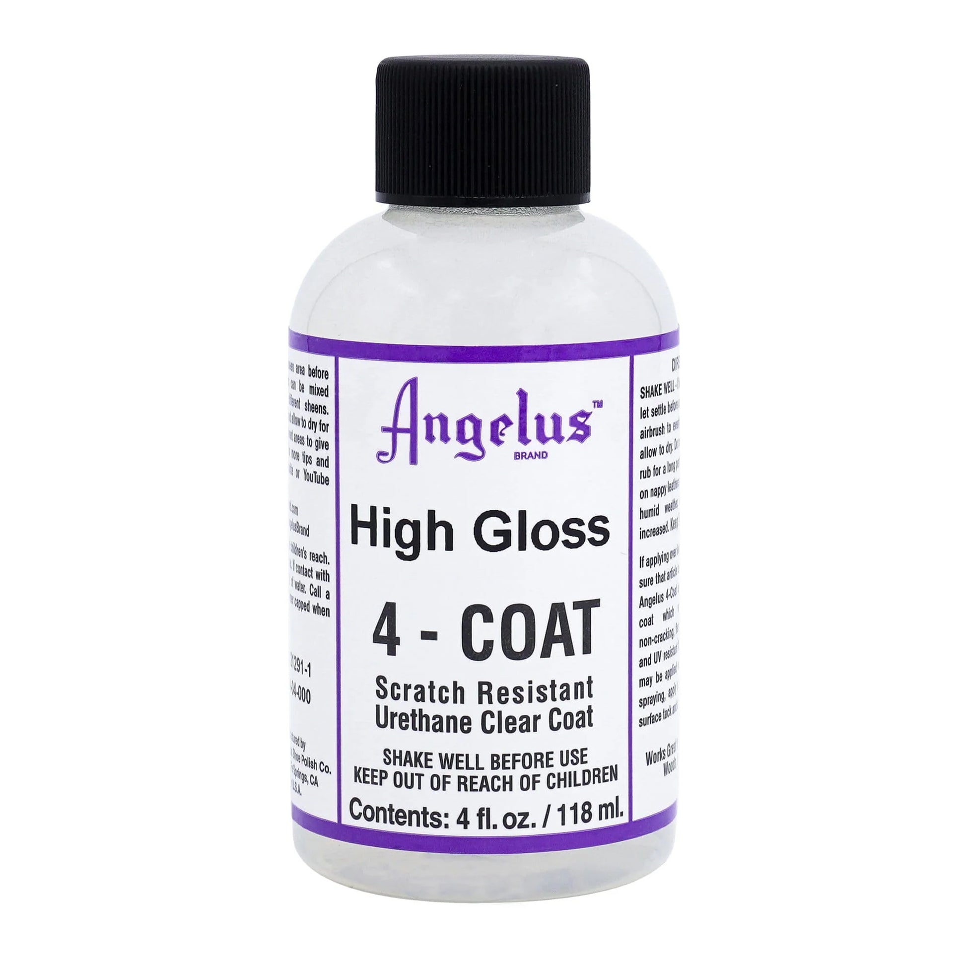 ANGELUS 4-Coat Urethane High Gloss 118ml / Mollies New Zealand