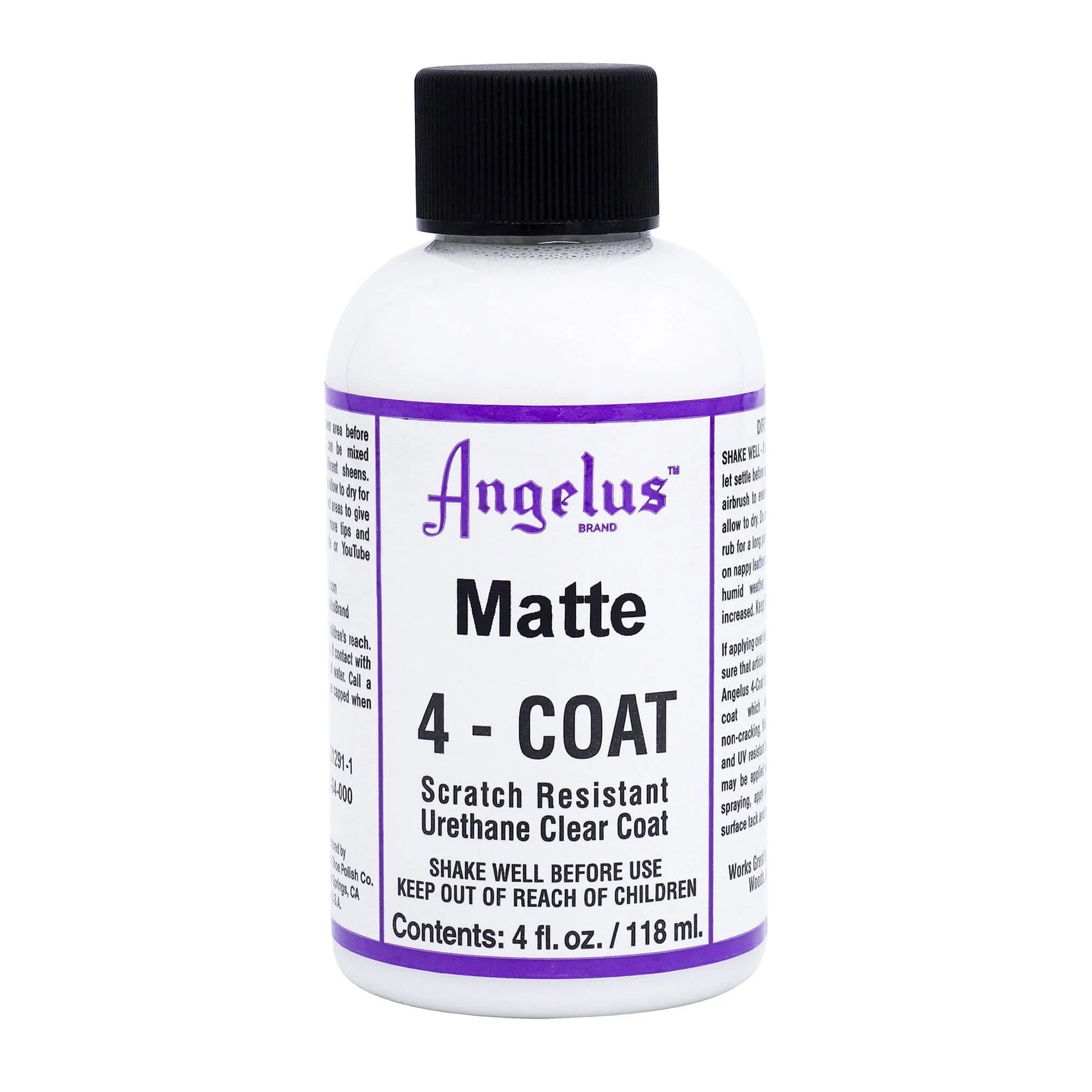 ANGELUS 4-Coat Urethane Matte 118ml / Mollies New Zealand