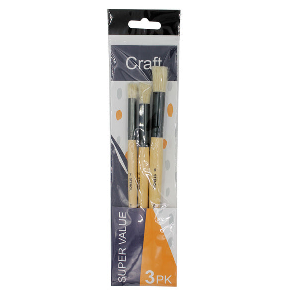 CRAFT Stencil Brushes Assorted | Mollies Make And Create NZ