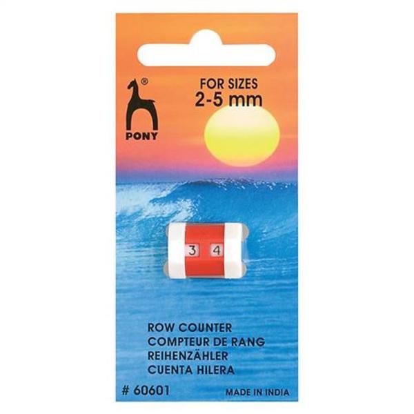 PONY Row Counter Small 2-5mm needles / Mollies New Zealand