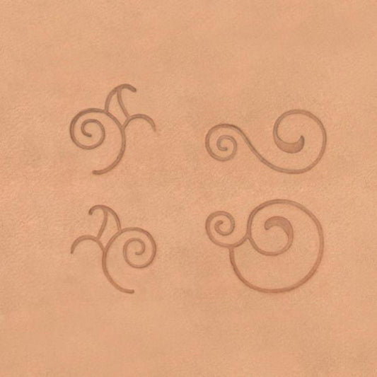 IVAN Scroll Pattern Stamp Set / Mollies New Zealand