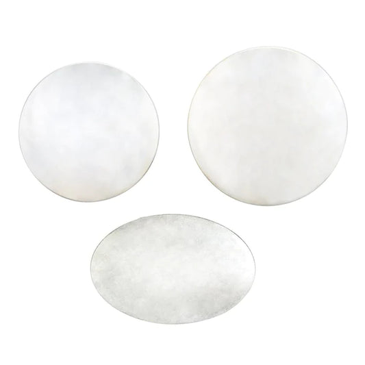 IVAN Plain Zinc Plated Concho / Mollies New Zealand