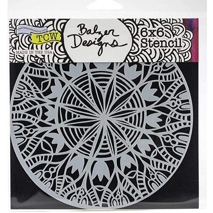 TCW Stencil Spring Medallion / Mollies New Zealand