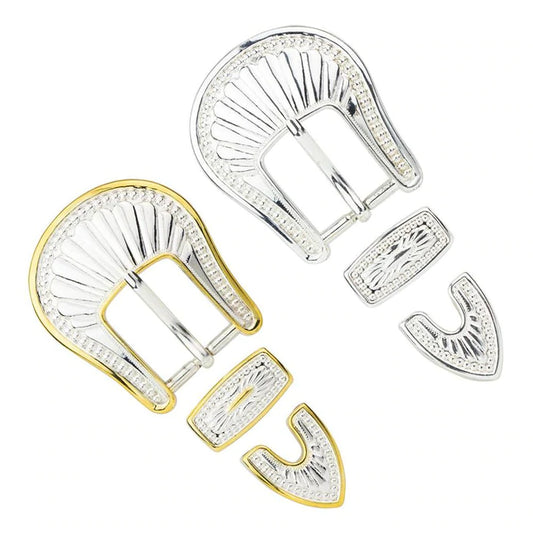 IVAN Scalloped Buckle Set [discon] / Mollies New Zealand