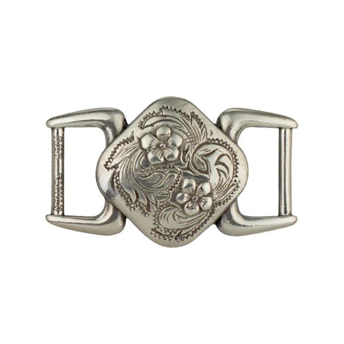 IVAN Strap Concho Diamond Antique Silver 32mm (1-1 4") / Mollies New Zealand