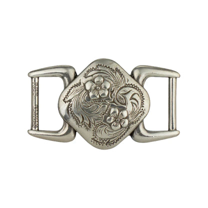 IVAN Strap Concho Diamond Antique Silver 32mm (1-1 4") / Mollies New Zealand