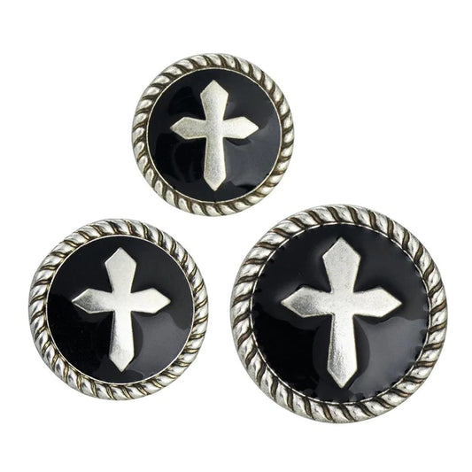 IVAN Epoxy Cross Concho / Mollies New Zealand