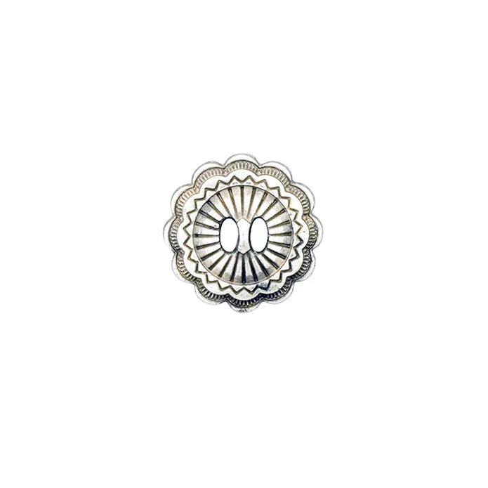 IVAN Themed Concho Zuni Antique Silver 19mm (3 4") / Mollies New Zealand