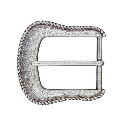 IVAN High Sierra End Bar Buckle Antique Silver 38mm (1-1 2") / Mollies New Zealand