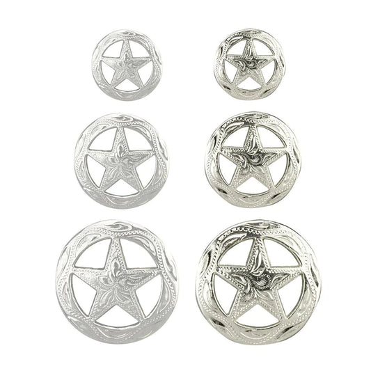 IVAN Engraved Ranger Star Concho / Mollies New Zealand