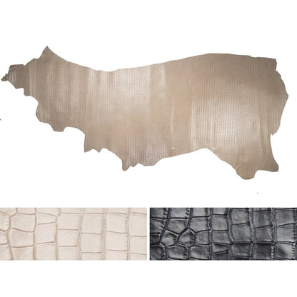 LEATHER Chromed Tanned Embossed / Side / Mollies New Zealand