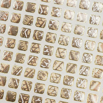 LEATHER Chrome Tanned Sheep Skin / Whole Hide Egyptian Square 2-3oz / Mollies New Zealand