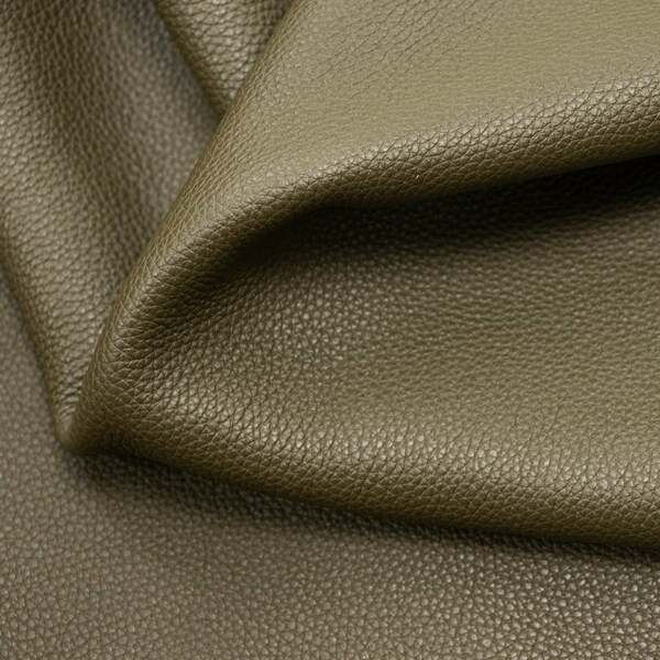 LEATHER Chrome Tanned Pebble Grain / Side Olive 4-5oz / Mollies New Zealand