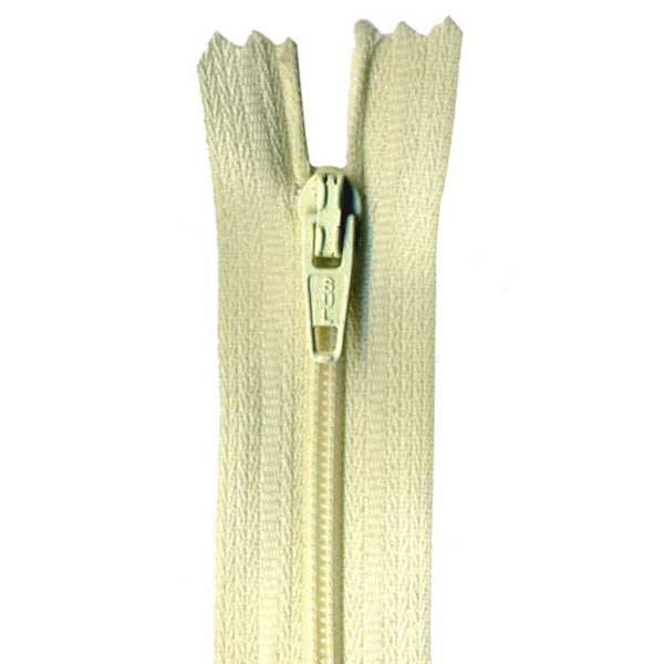 SULLIVANS Regular Dress Zipper 55cm Pale Lemon / Mollies New Zealand