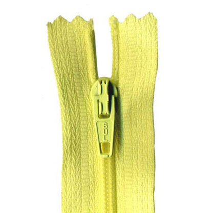 SULLIVANS Regular Dress Zipper 40cm Lemon / Mollies New Zealand