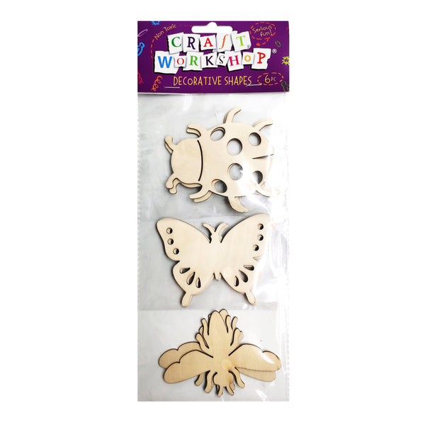CRAFT WORKSHOP Wooden Shapes | Mollies Make And Create NZ