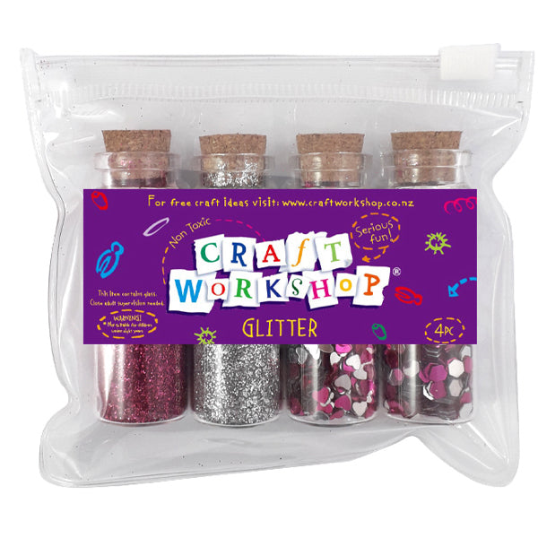 CRAFT WORKSHOP Glitter Bottles | Mollies Make And Create NZ