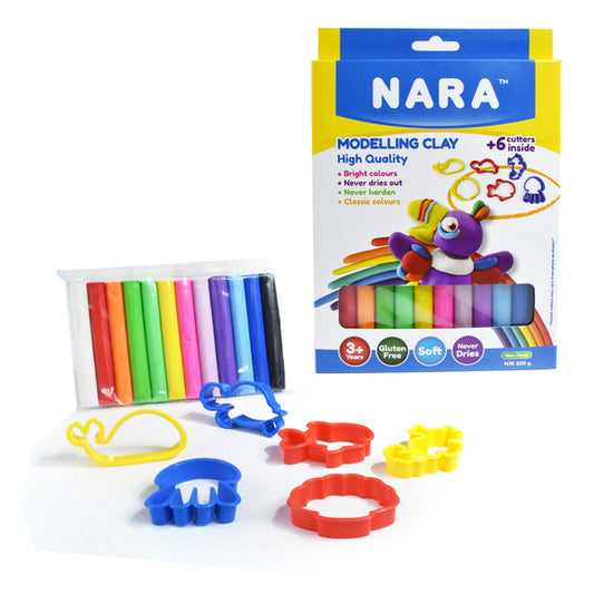 NARA Modelling Clay & Cutters | Mollies Make And Create NZ
