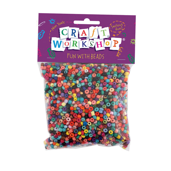 CRAFT WORKSHOP Glass Seed Beads | Mollies Make And Create NZ