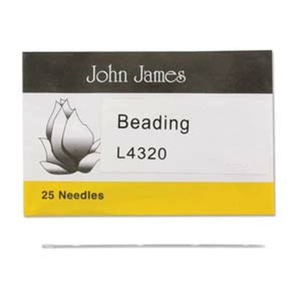 JOHN JAMES L4320 Beading Needles | Mollies Make And Create NZ