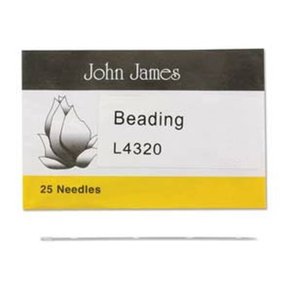 JOHN JAMES L4320 Beading Needles / Mollies New Zealand