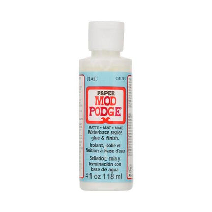MOD PODGE Paper Matte 118ml (4oz) / Mollies New Zealand