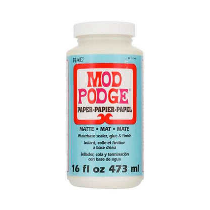 MOD PODGE Paper Matte 473ml (16oz) / Mollies New Zealand