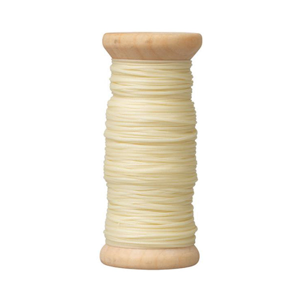 RITZA TIGER THREAD 0.8mm Cream 0.8mm 50m / Mollies New Zealand