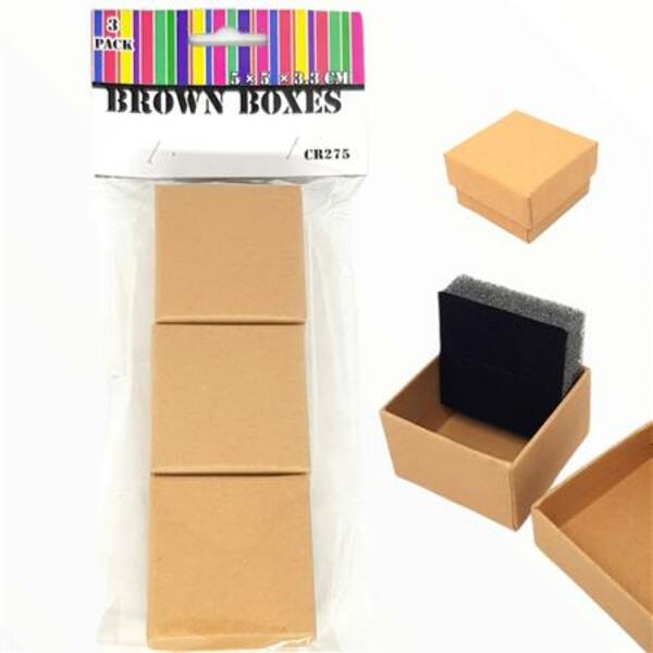 BASICS Small Brown Boxes | Mollies Make And Create NZ