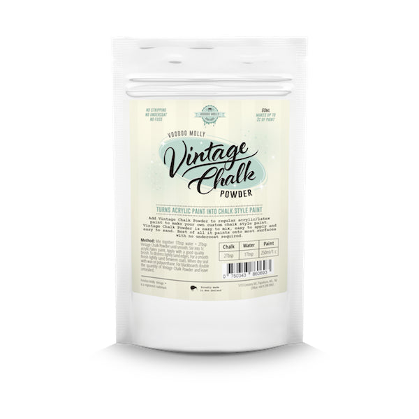 Vintage Chalk Powder 60ml | Mollies Make And Create NZ