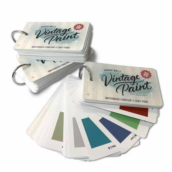 Vintage Paint Fan Deck / Mollies New Zealand