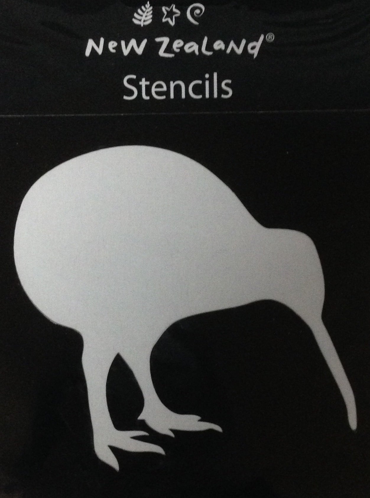 NEW ZEALAND Stencil Kiwi 2 Mollies